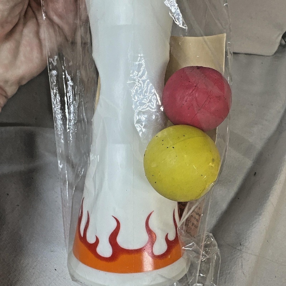 RARE Volcano Ball Skill Toy by Dan Holzman (Raspyni Brothers) - Vintage Juggling - Picture 4 of 9